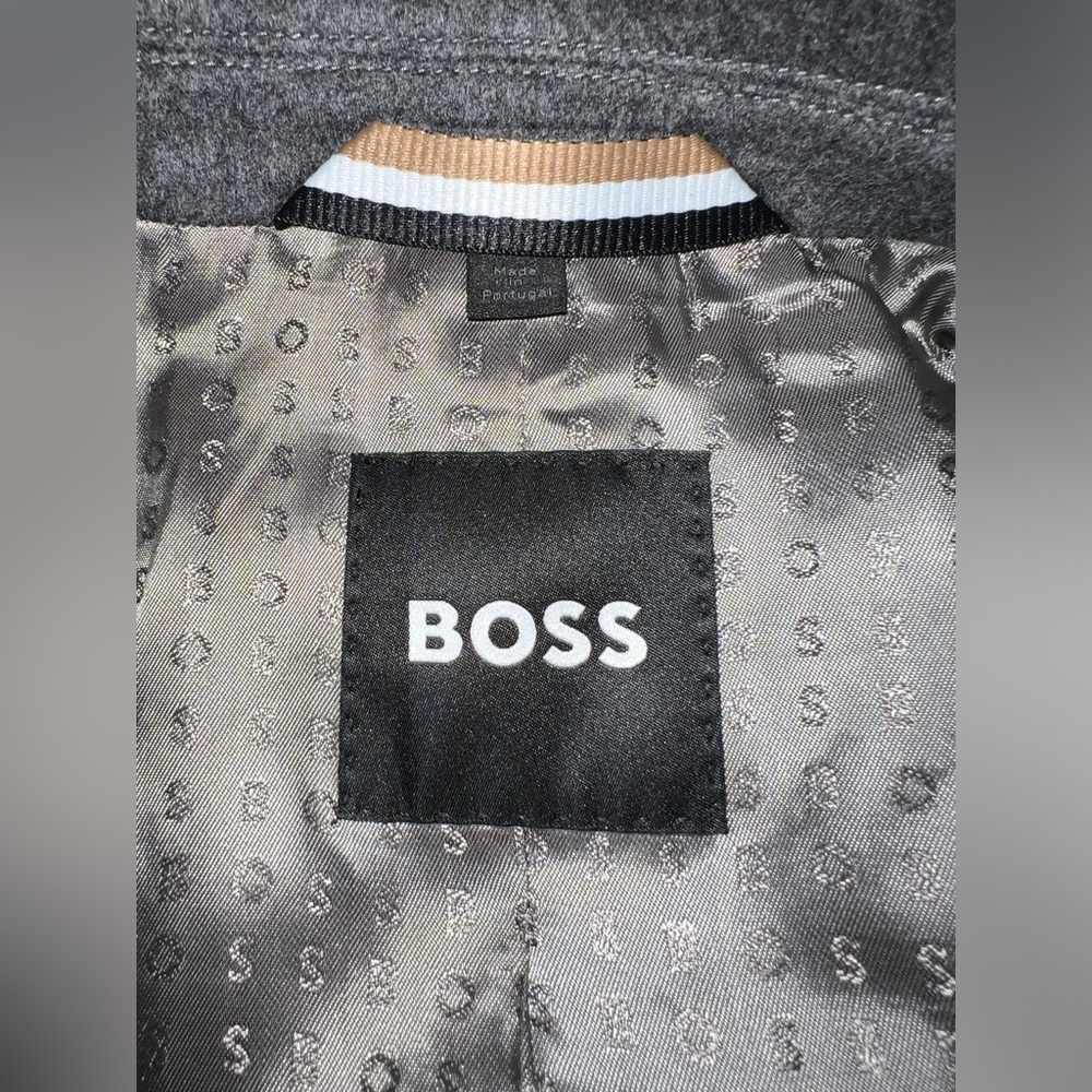 Men’s Boss Trench Coat Size Medium